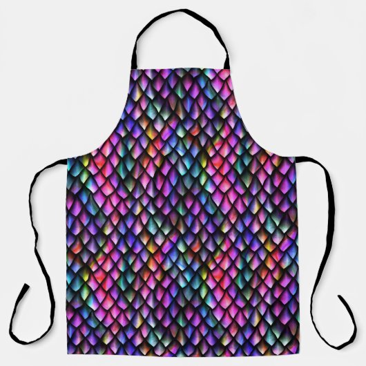 Rainbow Dragon Scales Schort (Voorkant)