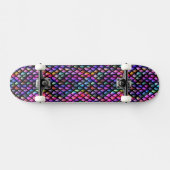 Rainbow Dragon Scales Skateboard (Horizontaal)