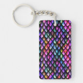 Rainbow Dragon Scales Sleutelhanger (Voorkant)