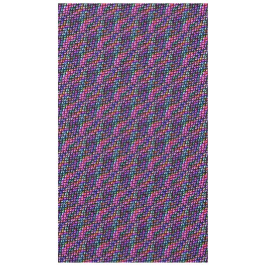 Rainbow Dragon Scales Tablecloth Tafelkleed (Voorkant)