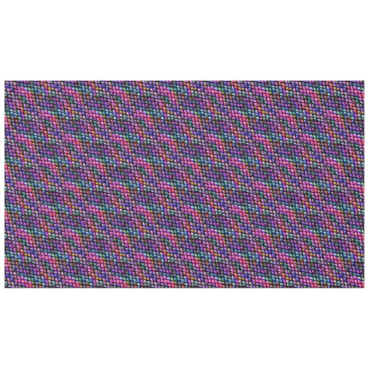 Rainbow Dragon Scales Tablecloth Tafelkleed (Voorkant (Horizontaal))
