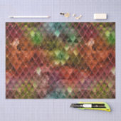Rainbow Dragon Scales Tissuepapier (Craft)