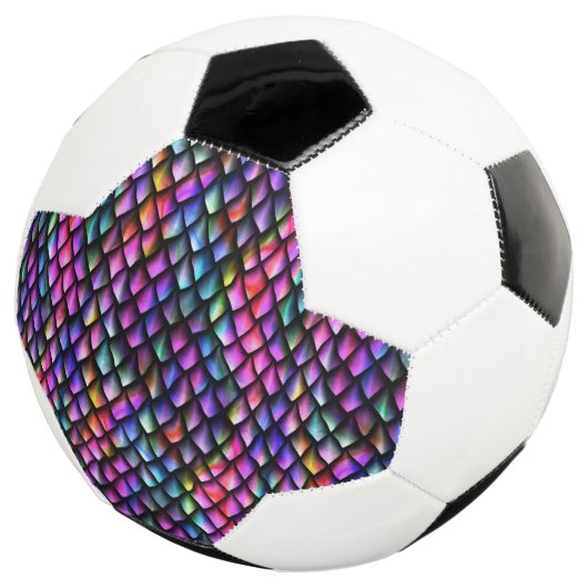 Rainbow Dragon Scales Voetbal (Drie kwart)