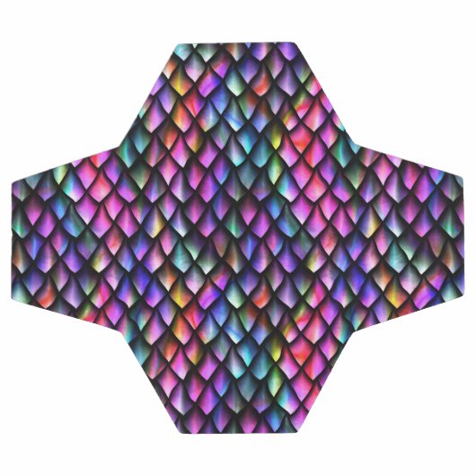 Rainbow Dragon Scales Voetbal (Enkel)