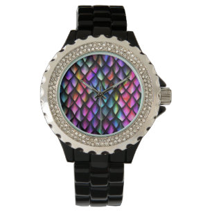 Rainbow Dragon Scales Watch Horloge