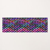 Rainbow Dragon Scales Yoga Mat (Achterkant (horizontaal))