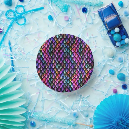 Rainbow Dragon schaalt papierBowls Papieren Kommen (Feest)