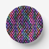 Rainbow Dragon schaalt papierBowls Papieren Kommen (Voorkant)