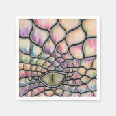 Rainbow Dragon Servet (Voorkant)