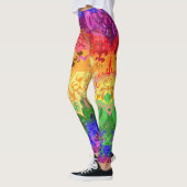 Rainbow Dragon Snake Fantasy Queen Pride Flag Leggings (Links)