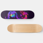 Rainbow Dragon Tattoo Persoonlijk Skateboard (Horizontaal)