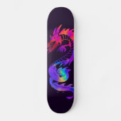 Rainbow Dragon Tattoo Persoonlijk Skateboard (Voorkant)