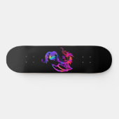 Rainbow Dragon Tribal Tattoo Persoonlijk Skateboard (Horizontaal)