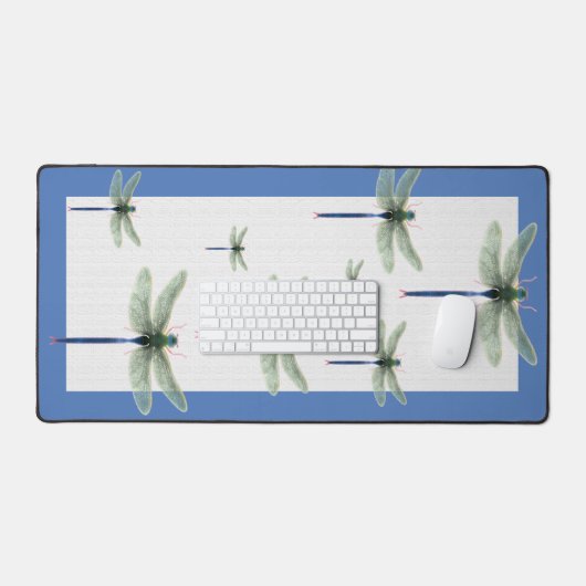 Rainbow Dragonfly Bureaumat (Keyboard & Muis)