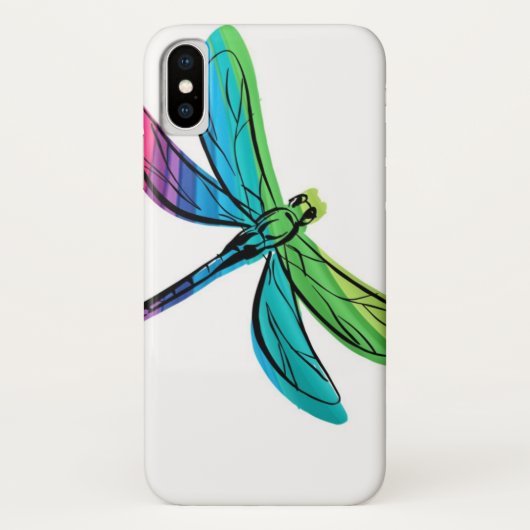 Rainbow Dragonfly Case-Mate iPhone Case (Achterkant)