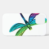 Rainbow Dragonfly Hoesje-Mate iPhone Case (Achterkant (horizontaal))