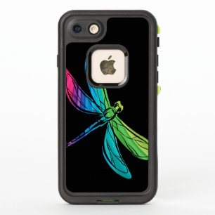 Rainbow Dragonfly op Black