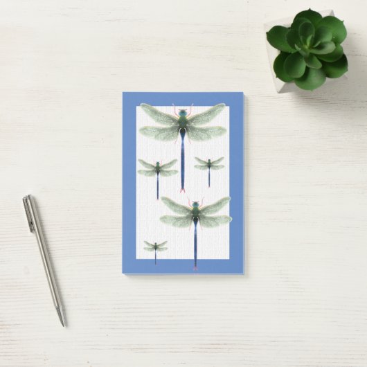 Rainbow Dragonfly Post-it® Notes (Kantoor)