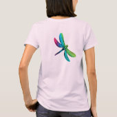 Rainbow Dragonfly T-shirt (Achterkant)