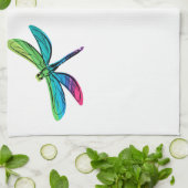 Rainbow Dragonfly Theedoek (Gevouwen)