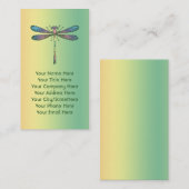 Rainbow Dragonfly Visitekaartje (Voorkant / Achterkant)