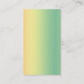 Rainbow Dragonfly Visitekaartje (Achterkant)