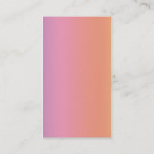 Rainbow Dragonfly Visitekaartje (Achterkant)