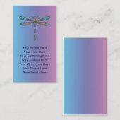 Rainbow Dragonfly Visitekaartje (Voorkant / Achterkant)