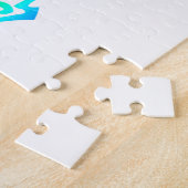 Rainbow Dragon's hoofd Legpuzzel (Zijkant)