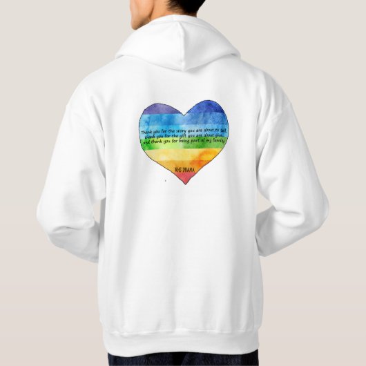 Rainbow Drama Hoodie (Achterkant)