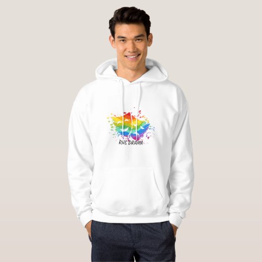 Rainbow Drama Hoodie (Voorkant volledig)