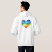 Rainbow Drama Hoodie (Achterkant volledig)