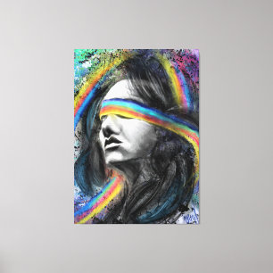 Rainbow Dream Canvas Print - schilderen