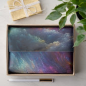 Rainbow Dream Dragon | Eetherische fantasie decoup Tissuepapier (Geschenk)