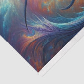 Rainbow Dream Dragon | Eetherische fantasie decoup Tissuepapier (Detail)