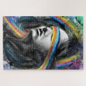 Rainbow Dream Jigzaag Puzzle - Schilderen Legpuzzel (Horizontaal)
