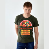 Rainbow Dream: Schattige Hot Dog-personages T-shirt