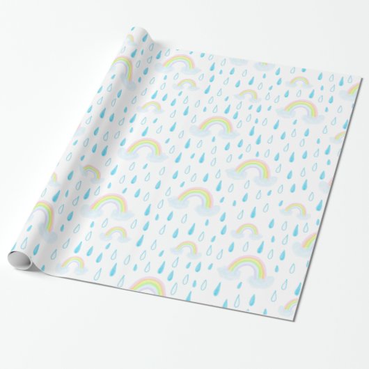 Rainbow Dreams Cadeaupapier (Uitgerold)