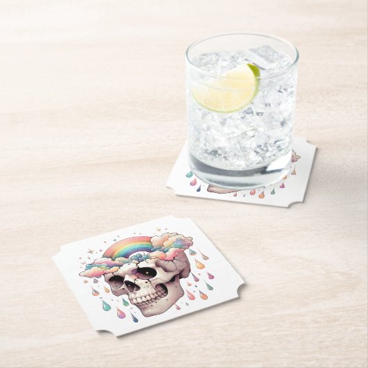 Rainbow Dreams Coasters #2 Kartonnen Onderzetters (Insitu)