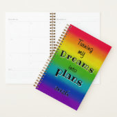 Rainbow Dreams into Plans Personal Planner (Display)