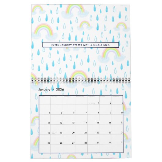 Rainbow Dreams Kalender (Jan 2026)