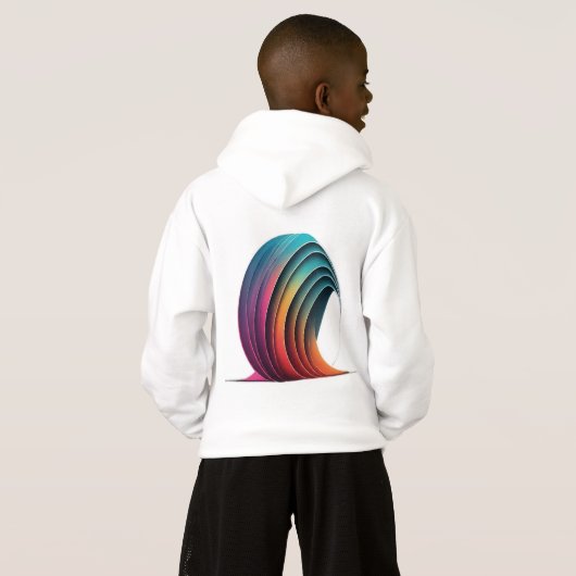 Rainbow Dreams Kinderen Pullover (Achterkant volledig)