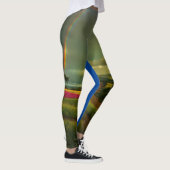Rainbow Dreams: Levendige Leggings voor elke train (Rechts)