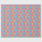 Rainbow Dreams: Waterverf ballonkunst Cadeaupapier (Vlak)