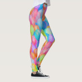 Rainbow Dreams: Waterverf ballonkunst Leggings (Rechts)