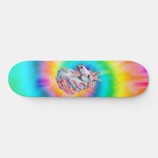 Rainbow DreamTime Eenhoorn Persoonlijk Skateboard (Horizontaal)