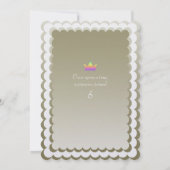 Rainbow Dreamweaver Castle in the Clouds Birthday Kaart (Achterkant)