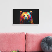 Rainbow Drip Beer Canvas Afdruk (Insitu (Woonkamer))