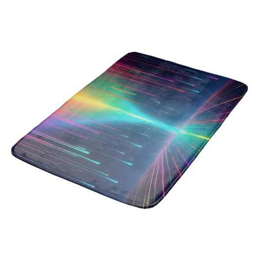Rainbow Drip Trip Badmat (Gekanteld)