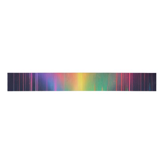 Rainbow Drip Trip Grosgrain Lint (Voorkant)